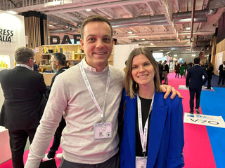 Julie en Thijs op verpakkingsbeurs in Parijs