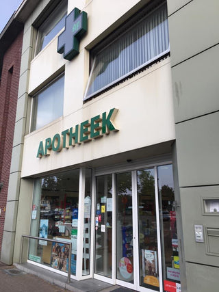 Voorgevel van Apotheek Lenssen in Houthalen-Helchteren