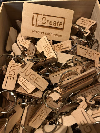 Limited edition JUGE Keychain (1/100) for charity